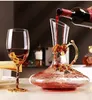 Big Capacity Decanter Handmade Crystal Red Wine Brandy Champagne Glasses Decanter Bottle Jug Pourer Aerator For Family Bar 240325