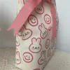 Nuevo lindo bolso de almuerzo de frutas bento para bolsos para niños en la escuela Bold de trabajadores de trabajadores Kawaii Picnic Picnic Portable Bag D9VW#