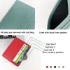 1PC PU Leather d'identité Holder Candy Color Bank Credit Card Box Multi Sllot Slim Card Card Portefeuille Femmes Men de cartes Busin Couverture X2CQ #