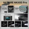 NATFIRE 8-6 LED Bicycle Light USB C Rechargeable Bike Headlight 10000mAh as Power Bank Front and Rear Lights Set Optional