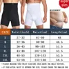 Men mage kontroll shorts body shaper compression hög midja tränare magen mage kontroll bantning forma boxare underkläder fajas 240327