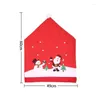 Housses de chaise de noël, couverture de Gnome du père noël, décorations de joyeux pour la maison, cadeaux de décoration de noël 2024, année 2024