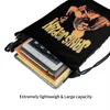 Black Janis Joplin Sacs à cordon en direct Sac de gym mignon sac de rangement portable sac de sport 52R8 #