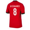 2024 POrTUGaLs DIOGO COSTA Mens Soccer Jerseys Version National Team PEPE JOAO CANCELO JOAO FELIX DANILO B.FERNANDES Home Away Football Shirts