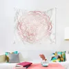 Tapestries Rose Gold Mandala Star Tapestry House Decorations Funny