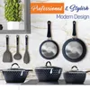 Cookware Sets Nonstick Cooking Kitchen Pots And Pans 11 Piece Set Blue Stainless Steel Non Stick Pot Food