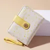 Japonais mignon Carto filles portefeuille court titulaire de la carte d'étudiant Mey sac avec portefeuille à glissière pour femmes clés de stockage bourse porte-monnaie v4ui #