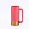 Mugs 350ml Coffee Mug 304 Stainless Steel Double Wall Vacuum Thermo With Handle Office Work Insulated Tumbler Cup Lid