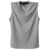 Tank Tops Men Mens Sweat Big Yards Men Vest Summer Comfortable Cool Super Large Sleeveless Cotton Undershirt Plus Size 6XL 240321