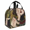 Klimt Muses Изолированная сумка для обеда Большой емкости Густав Климт Фрейас Art Lunch Ctainer Термальная сумка Tote Lunch Box College Outdoor y1cw #