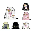 2021 New Cute Kid Baby Unicorn Pattern Sport Bags Swimming Bags Gym Pump Bag Sports School Drawstring Boy Girl Backpack Hot Sale w31C#