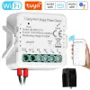 Tuya WiFi 1/2 Gang 80A Einphase -Klemme Solar PV Bidirektionales Zwei -Wege -Energiemeter -App -Steuerelemester -Stromtransformatorplan für zwei Wege