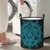 Bolsas de lavandería Triforce Vuile Wasmanden Opvouwbare Grote Kleding Speelgoed Diversen Opbergmand Waterdichte Emmer Voor Th Product