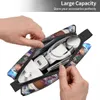 Seraphine League Anime Game Legends Makeup Bag Женщины Путешествия Косметический Органайзер Kawaii Сумки для хранения туалетных принадлежностей w88W #