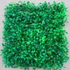 Flores decorativas 60x40cm tela de hedge artificial cerca de privacidade falso planta folhas painéis grama de buxo para casa decoração do jardim quintal parede