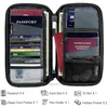 Neue Reise -Wallet -Pass -Kredit -Kredit -ID -Karten -Organisator C. Inhaber Dokumenttasche Multifunktions Geldbörse Travel Pack Clutch Mujer A7AM#