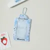 pvc Star series Kpop Photo Card Holder Idol Photo Protective Display Sleeves Kawaii Statiery Bag Pendant Keychain z8wA#