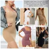 Shapers femininos sem costura shapewear desliza para sob vestidos mulheres verão vestido suave corpo shaper barriga controle deslizamento emagrecimento cami