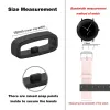 10 -stcs rubber horloge riem band keeper lus beveiligingshouder Ring 18 mm 22 mm 22 mm voor Samsung Garmin Xiaomi Huawei Amazfit