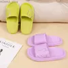 home shoes Summer Couple Slippers Home Soft Bottom Outdoor Wear Fashion All-Match Bathroom Slippers Non-Slip Wear-Resistant Female Slippers Y240401