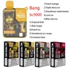 Authentic bang box BC 9000 Puffs Disposable Vape bang box Rechargeable E Cigarettes 9K Mesh Coil RGB Lights 12 Flavors 16ml E-liquid in Stock