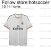 Maglia da calcio retrò del Real Madrid Maglia da calcio finale GUTI BENZEMA SEEDORF CARLOS RONALDO KAKA 03 04 06 07 11 13 14 15 16 17 18 kit Modric Alonso BALE hotsoccer