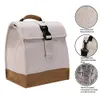 Sac à lunch Ajustement de bandoulière réglable TOTE ISOLURE THERMER COFFICATEUR TOP EXTÉRIEUR AVEC HANDE WORK OFFICE ÉCOLES ENFANTS ADULLAGE I29L #