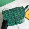 Unisex Fashion Messenger Handbag Single Buckle Bags Designer Bags Belvedere Shoulder Bag Y-Shaped Adjustable Shoulder Strap Flap Crossbody Bag