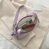 Sac à main en PVC Transparent pour femmes, sacs sous les bras décontractés pour dames, chaîne épaule fermeture éclair, petit sac à main de voyage de vacances