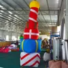 5mW x 4mH 16.4x13ft wholesale Inflatable Christmas Arch with Gift Box Archway Air Blower for Yard Shopping Mall Decoration