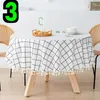 Table Cloth Linen Large Circular Tablecloth TPU Waterproof And Oil Resistant Fabric El Home Round Homestay G5T794