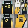 0 Tyrese Haliburton Basketball Jersey 43 Pascal Siakam 00 Bennedict Mathurin men YOUTH