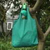 bola redonda preta Elastic Cott shop bag dobrável tote reutilizável portátil ombro dobrável bolsa bolsas impressão o0xW #