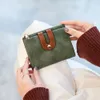 Portefeuilles pour femmes RFID Small Bifold Le cuir portefeuille Mini Mini Zipper Coin Pocket Pocket, Carteras Para Mujer Portfel L2xi #