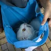 Kedi Taşıyıcılar Evcil Hayvanlar Çantalar Taşıyan Çanta Köpek Seyahat Evcil Hayvan Yumuşak PRATİK GÜVENLİ KAPALI YAKA ÇANTA BOŞAL MALZEMELERİ