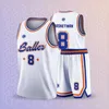 BASKETMAN Basketball Sets For Men Custom Team Name Number Printed Jerseys Shorts Uniforms Exercise Training Tracksuits Male 240325