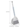 1 Set White Creative Hands Broom och Dustpan Set Sweeping Toys for Office Home Kitchen Lobby Floor Use 240329