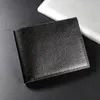 men's Wallet Genuine Leather Men Wallets Premium Product Real Cowhide Wallets for Man Short Black Walet Portefeuille Homme h1Wg#