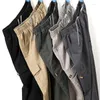 Pantalon Cargo taille élastique pour homme, décontracté, droit au quotidien, grande taille, en coton, couleur unie, jusqu'à 6XL