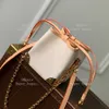 Designer Bag 10A High Quality Mini Bucket Bag 11.5CMShoulder Bag Evening Luxury Women's Bag Mirror Printed Drawstring Bucket Bag with Box YL310