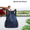 спортивный рюкзак на шнурке, спортивный фитнес-путешественник, открытый рюкзак для женщин и мужчин, большая вместимость, тренажерный зал, плавательные пляжные сумки, баскетбольная сумка O3D6 #