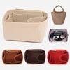 felt Insert Bag Makeup Handbag Organizer Travel Inner Purse for Bucket Bag Portable Cosmetic Bags Storage Tote r0jM#