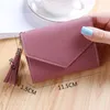 Korte Tassel Wallet Vrouwen Fi Purse Vrouw Mini Wallets Nieuwe Koreaanse studenten Lovely Purse Vrouwelijke Turnus Small Wallet For Girl 11GK#