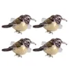 Table Cloth Napkin Ring Decorative Rings Metal Bird Decors Holder For Dining Nativity Ornament