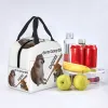 shiba Inu Dog Cheems Bk Insulated Lunch Bag for Women Waterproof Thermal Cooler Lunch Box Office Work School Food Tote Bags e8l1#