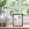 Frames Geperst Bloem Magnetische Po Gedroogde Bloemen Dubbelzijdig Glas Foto