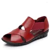 Повседневная обувь TIMETANG, лето 2024, римские сандалии-гладиаторы, женские Sandalia Feminina, удобная удобная танкетка из натуральной кожи