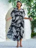 Fitshinling Pockets Cotton Beach Cover-Ups Swimwear Outfits For Women Robe Bohemian Vintage Oversized Long Dress Outing Vestidos