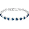 Colliers Bracelets Designer Tennis Bracelet Femmes Hommes Glacé Plaqué Or Sier Cristal Vert Bleu Diamant Collier Mens Chaîne Luxe Bijoux Femme Cadeau avec Boîte