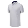 T-shirt ion Ion per estate a maniche corte con colletto di polo, camicia pubblicitaria maschile